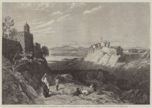 City of Chiusi, Etruria by Thomas Miles II Richardson
